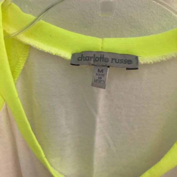 M Charlotte Russe Pineapple Top - Picture 2 of 4